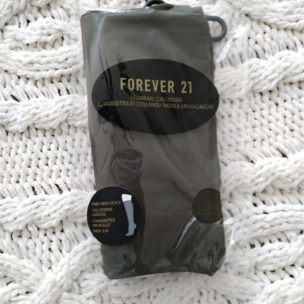 Knee High Socks (in olive)